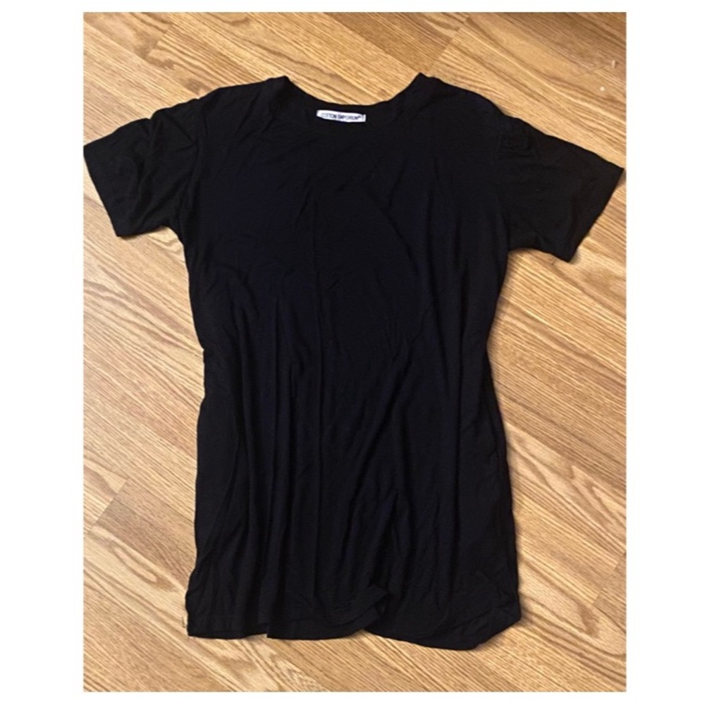 Crew Neck T-Shirt Dress